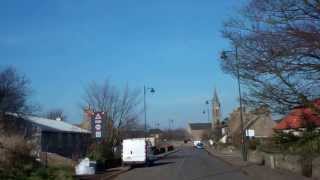 preview picture of video 'February Afternoon Drive To Kingsbarns East Neuk Of Fife Scotland'