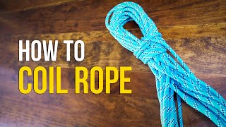 A Simple Trick Everyone Who Uses Rope Should Know! | How to Coil Rope & Paracord