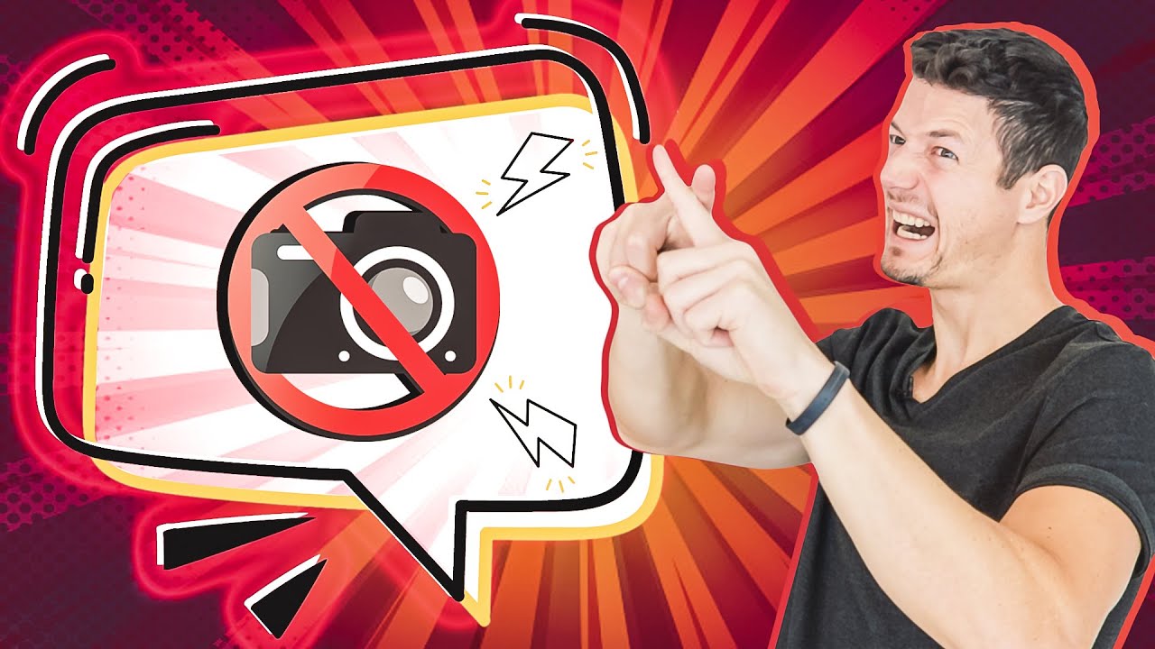 7 COISAS PROIBIDAS NA FOTOGRAFIA