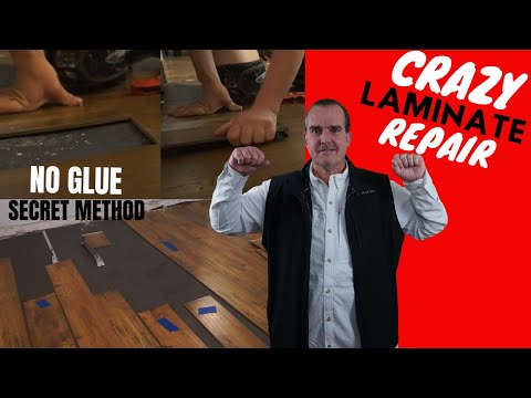 LAMINATE FLOORING REPAIR FOR BEGINNERS & PRO'S, HOW TO...