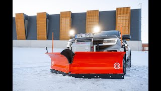 Sněžný pluh "V" pro Pick-up vozy 2,3 m