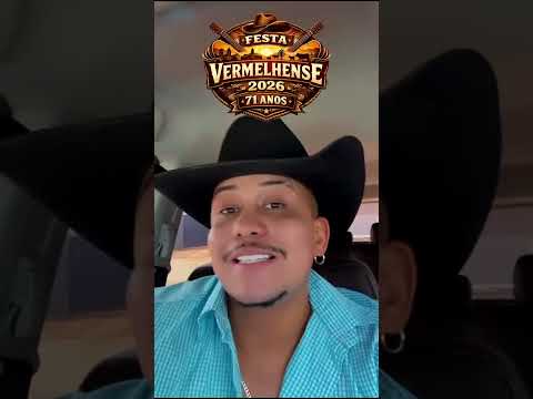 VEM AÍ. MURIEL ALVES. DIA 25 DE JULHO. NA 71ª FESTA DO VERMELHENSE 2026. EM VERMELHO NOVO MG.