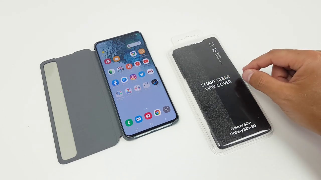 Samsung Smart Clear View Cover S-View etui dla Galaxy S20 + 5G