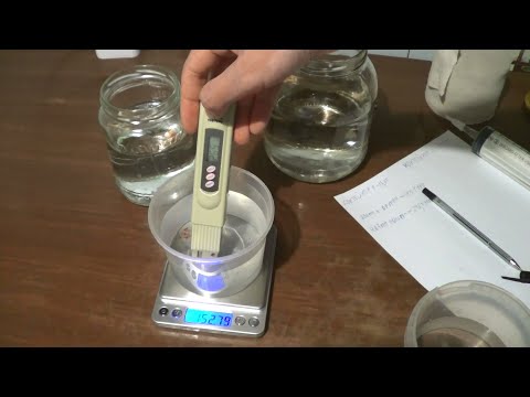 Как бесплатно проверить точность TDS метра (солемера, es метра)