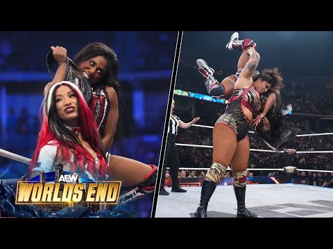 Babes of Wrath vs Moné & Athena: AEW Women's World Tag Team Title MATCH HIGHLIGHTS | AEW Worlds End
