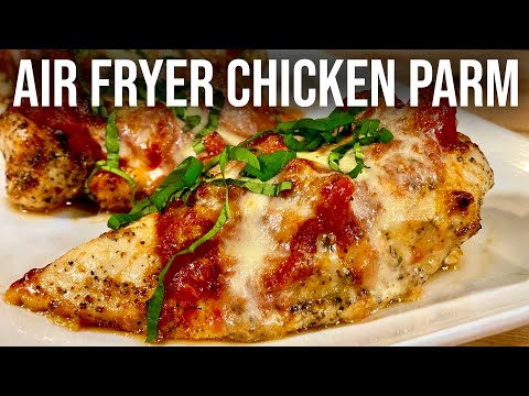 The Best Air Fryer Chicken Parm Recipe | Keto Chicken Parmesan Recipe