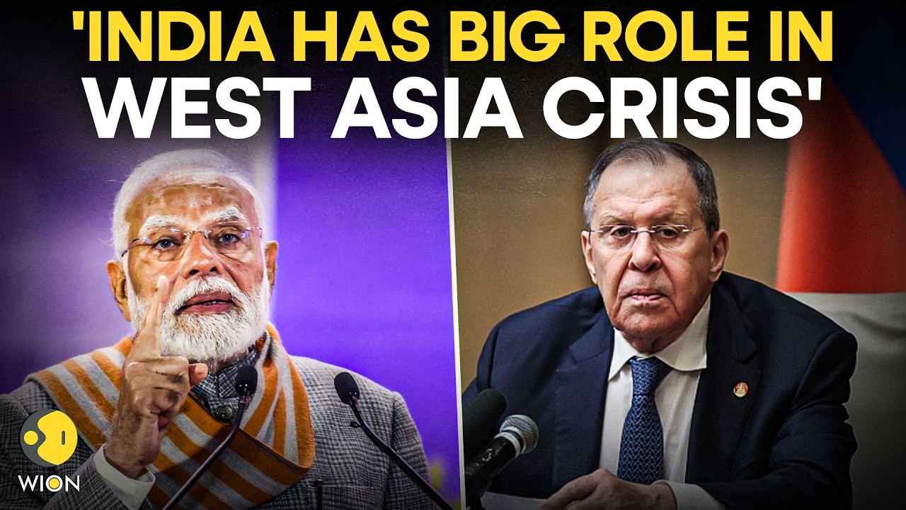LIVE: Russian Foreign Minister Sergei Lavrov Holds News Conference In New Delhi | WION Live