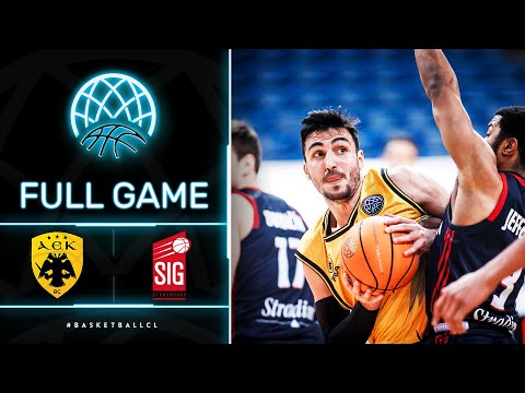 AEK v SIG Strasbourg - Full Game | Basketball Champions League 2020/21