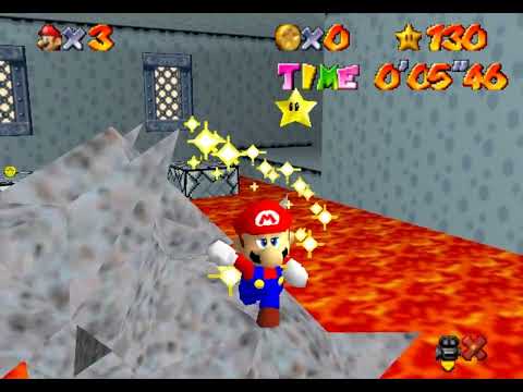 Bowser's Retro Remix Castle Star Replica in 5.46 seconds