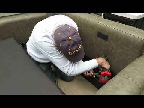 Putting a Lippert Trifold RV Loveseat together