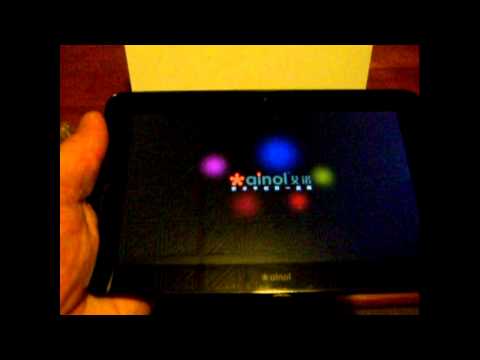 Ainol Novo 7 Aurora II unboxing