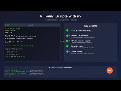 Running Python Scripts With Uv