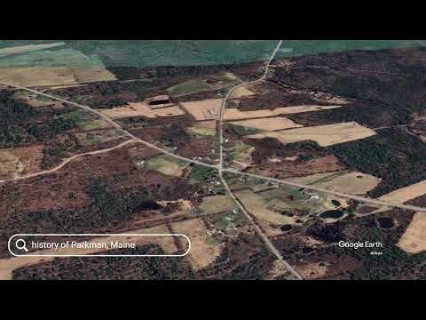 The history of Parkman, Maine