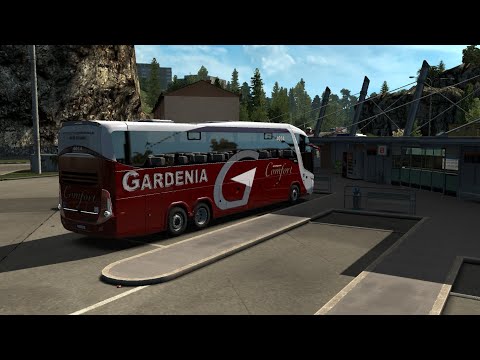 BUS ETS2 - VIAGEM 544 - OURO FINO.MG X POUSO ALEGRE.MG - GARDENIA