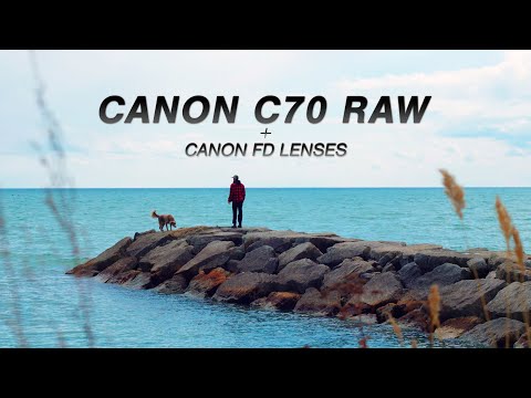 Canon C70 12 Bit Raw + Canon FD Lens Test