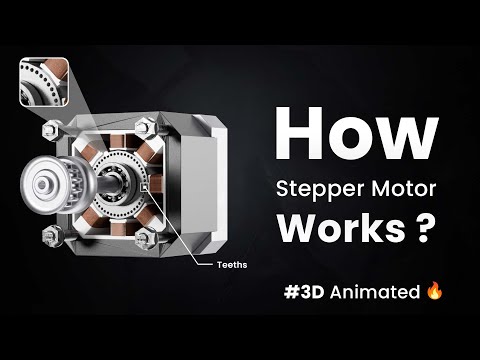 Wie funktioniert ein NEMA-Schrittmotor? | 3D-Animation 🔥