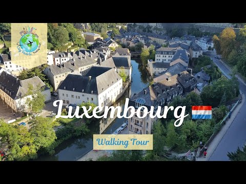 CIDADE DO LUXEMBURGO, LUXEMBURGO 🇱🇺 | PASSEIO A PÉ