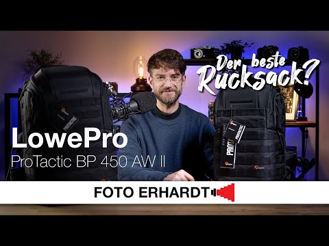 Der vielleicht beste Foto-Rucksack? Lowepro ProTactic 450 AW II Review!