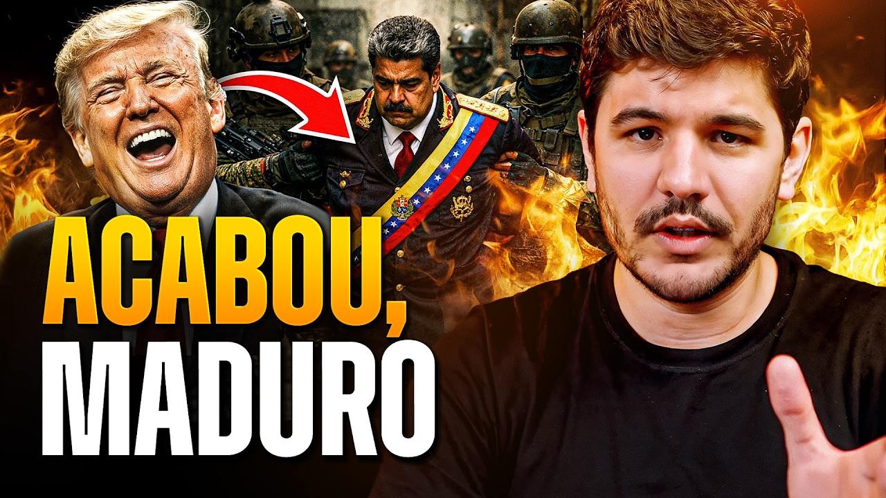 🚨 URGENTE: Trump captura Maduro e Venezuela mergulha no caos | É o fim da ditadura venezuelana?