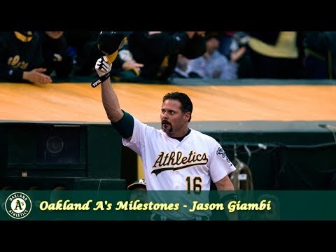 Oakland A's Milestones Episode 8 - Jason Giambi