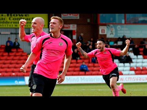 Worcester City Vs Stockport County - Match Highlights - 09.04.16