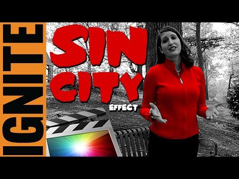 How To Create Sin City Effect - Final Cut Pro X Tutorial