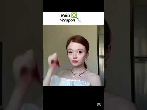 Nails or weapon 🔪#trendy #aestheic #shorts #fyp #viral