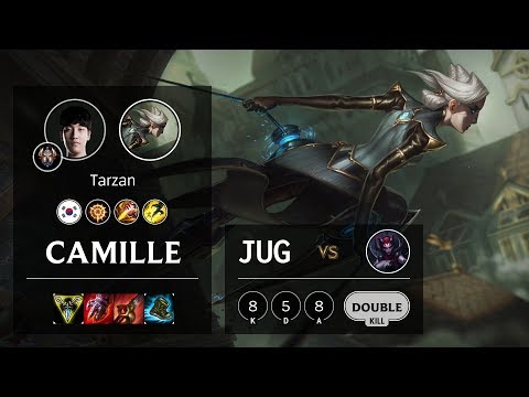 Camille Jungle vs Elise - KR Challenger Patch 10.4