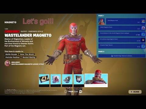 Unlocking Magneto!!!