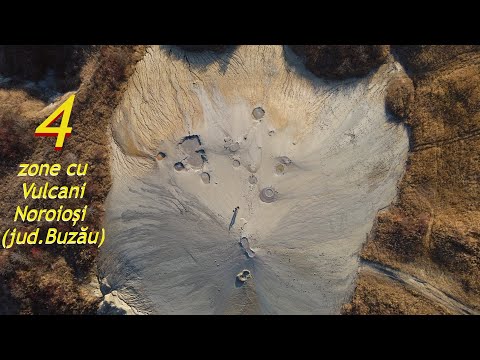 Ai vazut toate zonele cu vulcani noroiosi din jud. Buzau?| Zbor cu parapanta la inserat