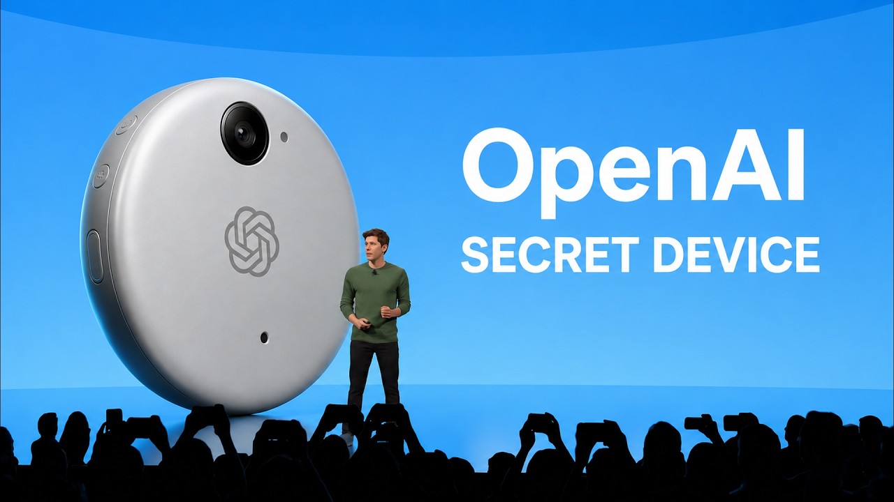 Jony Ive & OpenAI's Secret Device Finally Makes Sense