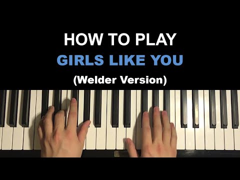 Maroon 5 - Girls Like You (Piano Tutorial Lesson) V3