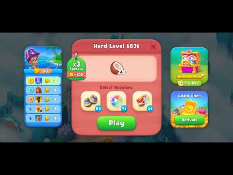 Successful Attempt - Stage 6836 - Gardenscapes