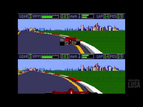 Mario Andretti Racing Megadrive