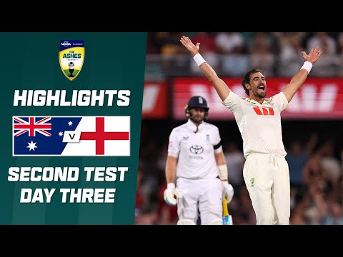 Australia v England 2025-26 | Second Ashes Test | Day Three