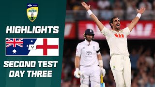 Australia v England 2025-26 | Second Ashes Test | Day Three