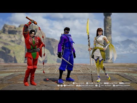 Soulcalibur VI Character Creation: Original Characters Wave 1