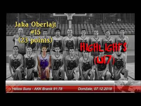 Highlights #15 Jaka Oberlajt Helios Vs AKK Branik