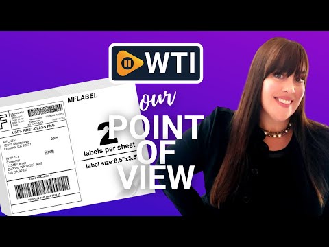MFLABEL 500 Half Sheet Shipping Labels - WTI product video review