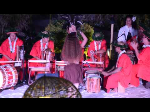 Moena Maiotui at Ori Tahiti Nui Solo Competition 2013