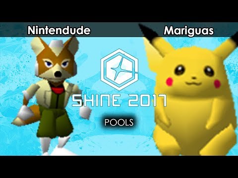 Shine 2017: SPY | Nintendude (Fox) V Mariguas (Pikachu) - Smash 64 | Pools