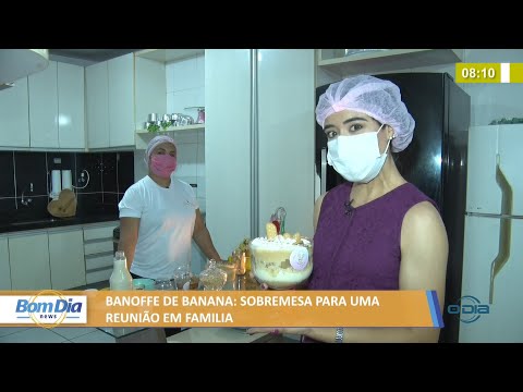 Banoffe de banana: Sobremesa para uma reunião em família 02 11 2021