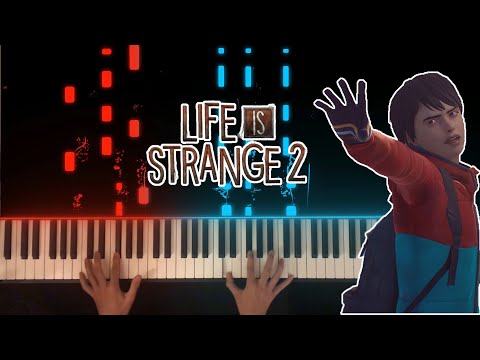 Life Is Strange 2 Episode 5 Credits Song (Blood Brothers\Lone Wolf) Piano Synthesia Tutorial