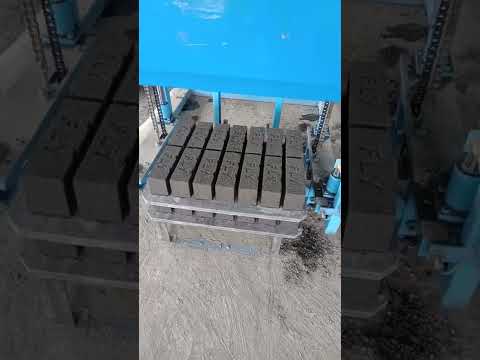 Fully Automatic 14 Fly Ash Bricks Making Machine Dual Main Cylinder With High Vibration Machine