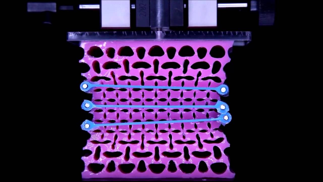 Programmable Mechanical Metamaterial