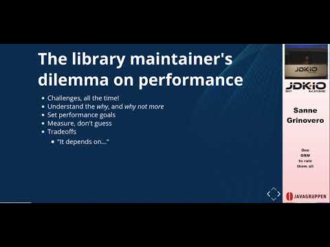 JDK IO 2017 - Sanne Grinovero - One ORM to rule them all