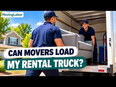 Can Movers Load My Rental Truck?