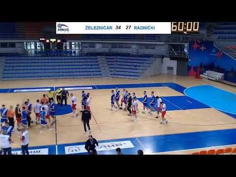 ARKUS liga 3. kolo / RK Železničar 1949 - SPD Radnički