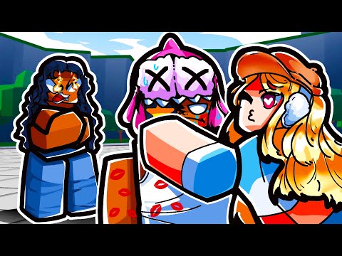 Girl Tries To Flirt With Me Infront Of My Girlfriend.. | The Strongest Battlegrounds