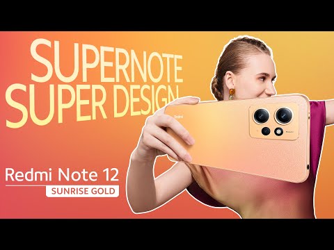 Xiaomi Redmi NOTE 12 4G 8/256Gb Sunrise Gold